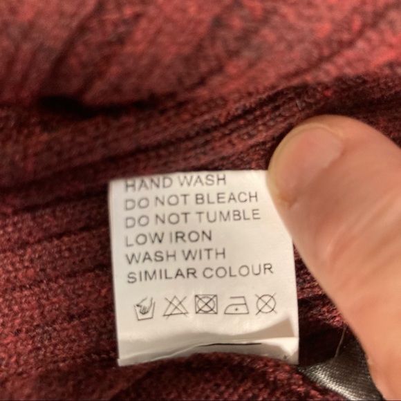 PAPA VANCOUVER Sz L Cocoon Knit Side Ribbed Jersey Crew Neck  Tunic Dress - Picture 5 of 7